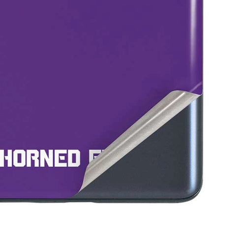 Texas Christian University TCU Horned Frogs Galaxy S20 Fan Edition Skin